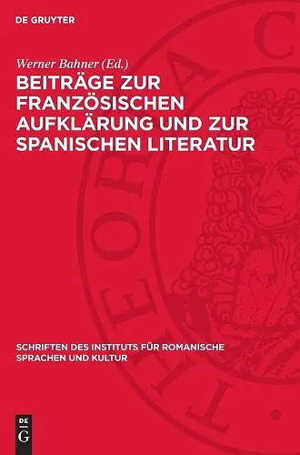 Beiträge Zur Französischen Aufklärung Und Zur Spanischen Literatur cover