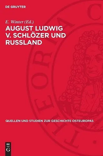 August Ludwig V. Schlözer Und Russland cover