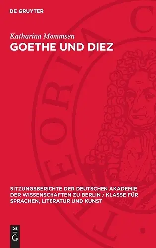Goethe Und Diez cover