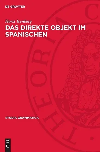 Das Direkte Objekt Im Spanischen cover
