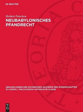 Neubabylonisches Pfandrecht cover