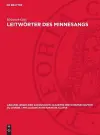 Leitwörter des Minnesangs cover