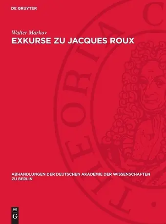 Exkurse Zu Jacques Roux cover