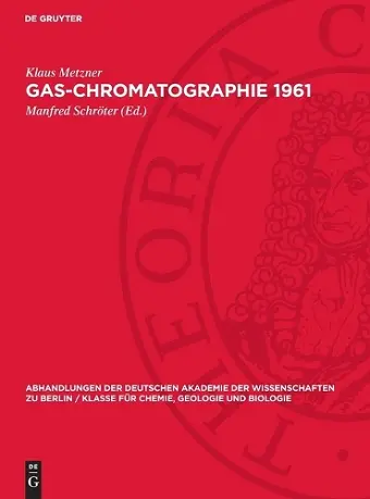 Gas-Chromatographie 1961 cover