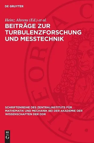 Beiträge Zur Turbulenzforschung Und Messtechnik cover
