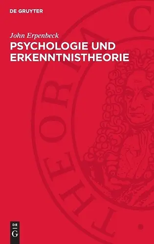 Psychologie Und Erkenntnistheorie cover