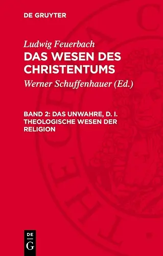 Das Unwahre, D. I. Theologische Wesen Der Religion cover