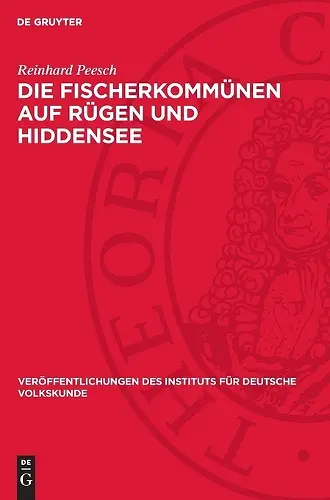 Die Fischerkommünen Auf Rügen Und Hiddensee cover