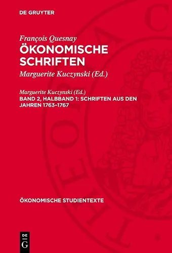 Schriften Aus Den Jahren 1763-1767 cover