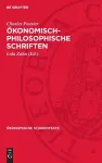 Ökonomisch-Philosophische Schriften cover