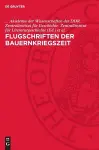Flugschriften Der Bauernkriegszeit cover
