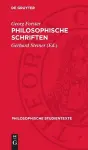 Philosophische Schriften cover