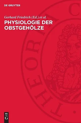 Physiologie Der Obstgehölze cover