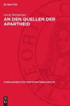 An Den Quellen Der Apartheid cover