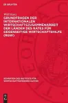 Grundfragen Der Internationalen Wirtschaftszusammenarbeit Der Länder Des Rates Für Gegenseitige Wirtschaftshilfe (Rgw) cover