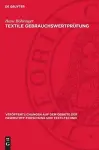 Textile Gebrauchswertprüfung cover