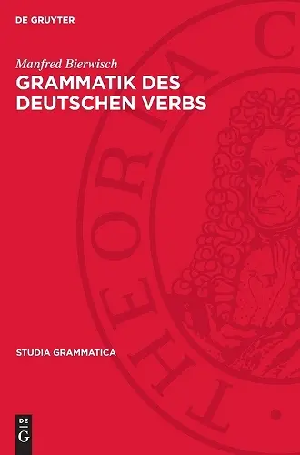 Grammatik Des Deutschen Verbs cover