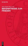 Bekenntnisse Zum Frieden cover