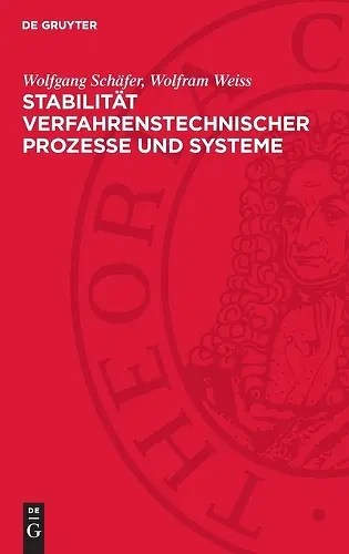 Stabilität verfahrenstechnischer Prozesse und Systeme cover