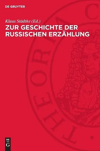 Zur Geschichte Der Russischen Erzählung cover