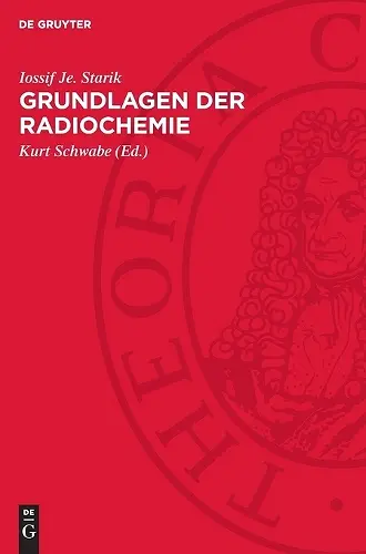 Grundlagen der Radiochemie cover