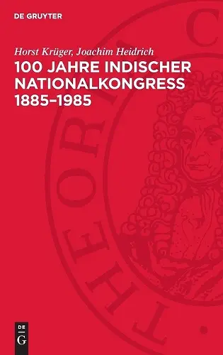 100 Jahre Indischer Nationalkongreß 1885-1985 cover