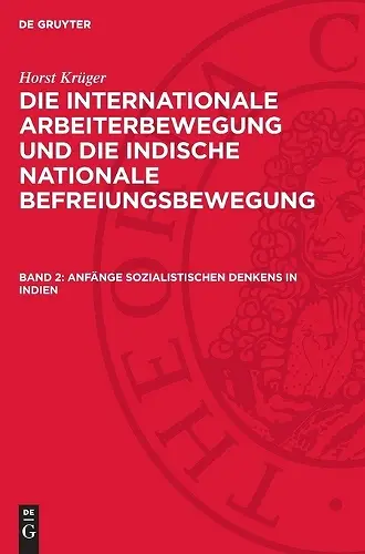 Anfänge sozialistischen Denkens in Indien cover