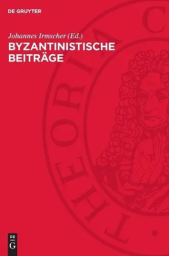 Byzantinistische Beiträge cover