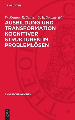 Ausbildung und Transformation kognitiver Strukturen im Problemlösen cover