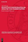 Quantitativmikroskopische Analyse von Faserstoffen cover