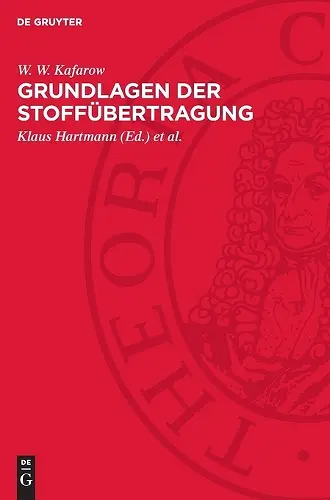 Grundlagen der Stoffübertragung cover