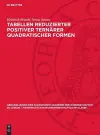 Tabellen reduzierter positiver ternärer quadratischer Formen cover
