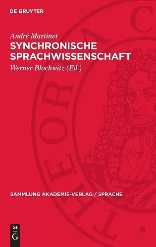 Synchronische Sprachwissenschaft cover