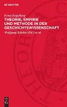 Theorie, Empirie und Methode in der Geschichtswissenschaft cover