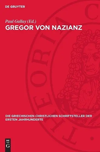 Gregor von Nazianz cover