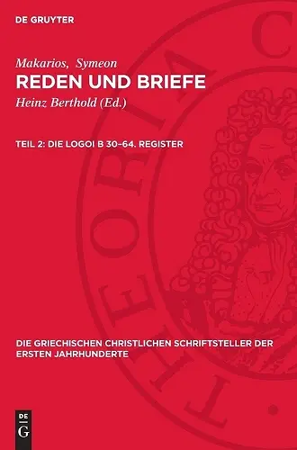 Die Logoi B 30-64. Register cover