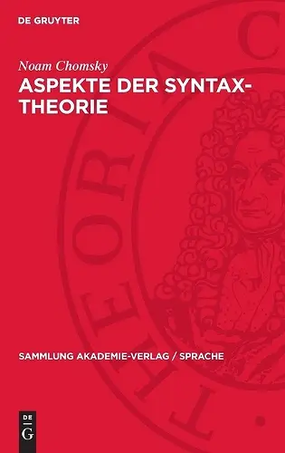 Aspekte Der Syntax-Theorie cover