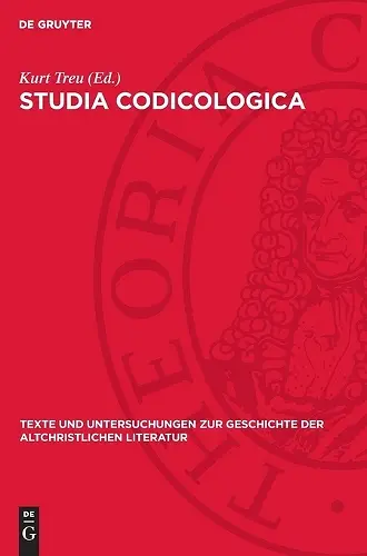 Studia Codicologica cover