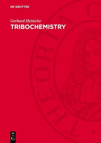 Tribochemistry cover