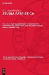 Papers Presented to the Seventh International Conference on Patristic Studies Held in Oxford 1975 cover