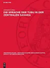Die Sprache Der Tubu in Der Zentralen Sahara cover