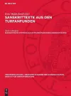 Buddhistische Stotras aus ostturkistanischen Sanskrittexten cover