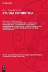 Papers Presented to the Sixth International Conference on Patristic Studies Held in Oxford 1971, Part III: Tertullian, Origenism, Gnostica, Cappadocian Fathers, Augustiniana cover