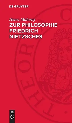 Zur Philosophie Friedrich Nietzsches cover