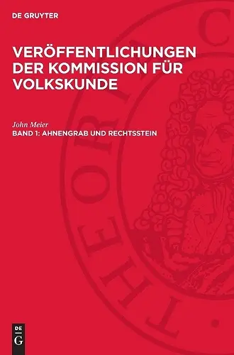 Ahnengrab Und Rechtsstein cover