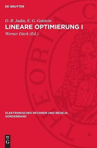 Lineare Optimierung I cover