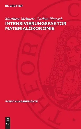 Intensivierungsfaktor Materialökonomie cover