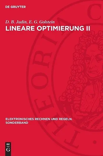 Lineare Optimierung II cover
