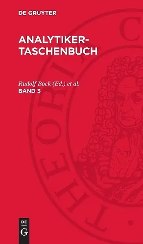 Analytiker-Taschenbuch. Band 3 cover