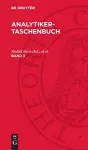 Analytiker-Taschenbuch. Band 3 cover